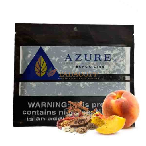 Табак для кальяна Azure Black Line Bengal Peach (Пряный персик)